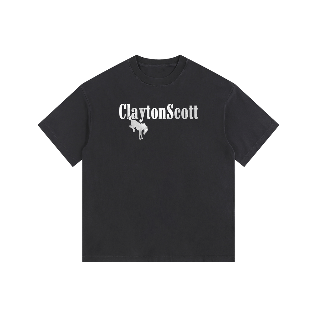 STAPLE LOGO Vintage Washed Oversized Cotton T-Shirt