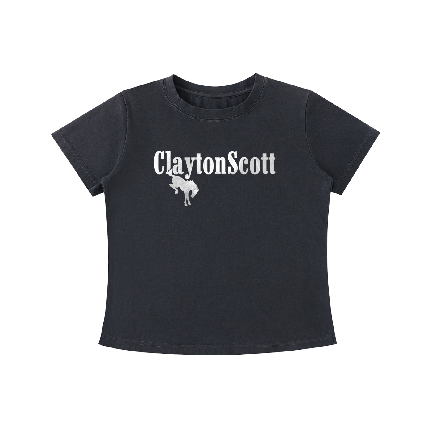 STAPLE WOMEN'S Vintage Wash Slim Fit T-shirt