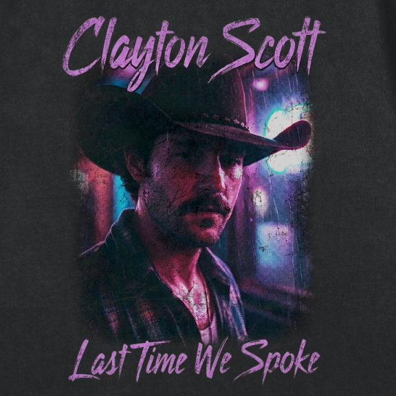 TOUR Heavyweight Vintage Washed Frayed T-Shirt