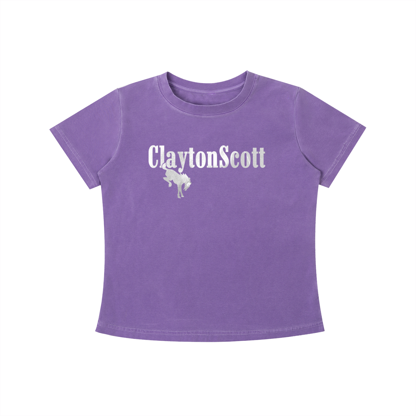 STAPLE WOMEN'S Vintage Wash Slim Fit T-shirt