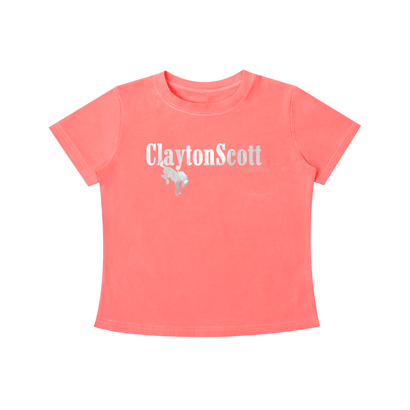 STAPLE WOMEN'S Vintage Wash Slim Fit T-shirt