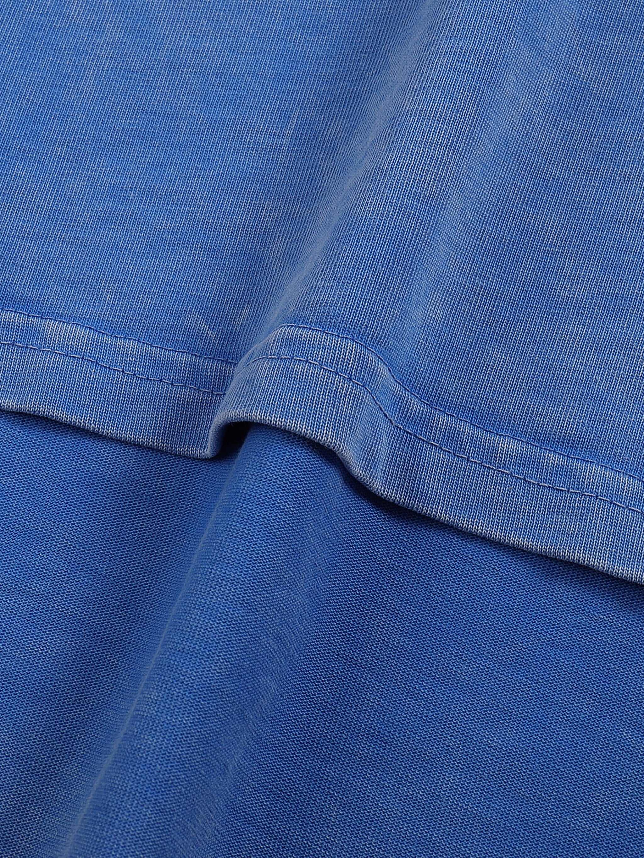 BUCK Snow Washed Oversized Cotton T-Shirt