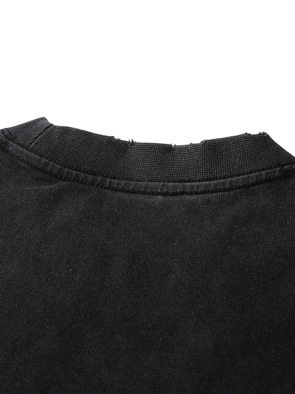 FEAR NO EVIL Heavyweight Vintage Washed Frayed T-Shirt